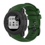 Cinturino per orologio sportivo in silicone tinta unita, For Garmin Instinct 2S