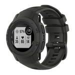 Cinturino per orologio sportivo in silicone tinta unita, For Garmin Instinct 2S