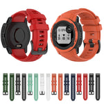 Cinturino per orologio sportivo in silicone tinta unita, For Garmin Instinct 2S