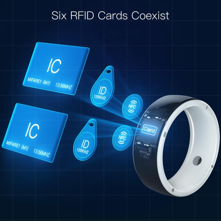 JAKCOM R5 Smart Ring Anello di usura intelligente multifunzione, S, M, L
