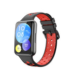 Cinturino in silicone bicolore per Huawei Watch Fit 2