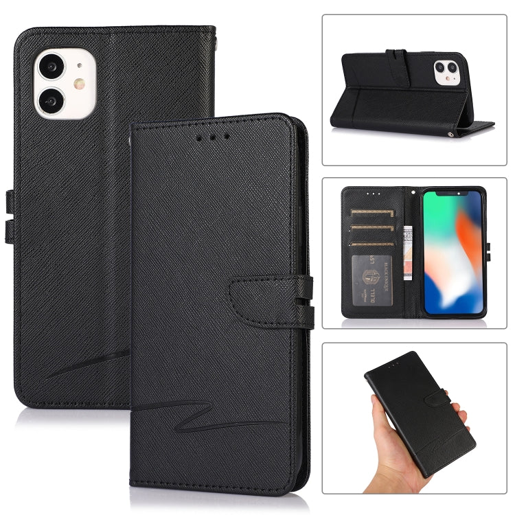 Custodia portafoglio in pelle con slot carte per iPhone 11