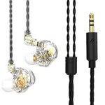 QKZ AK6 MAX Subwoofer dinamico in-ear con controllo a filo, Standard Version, with Mic Version