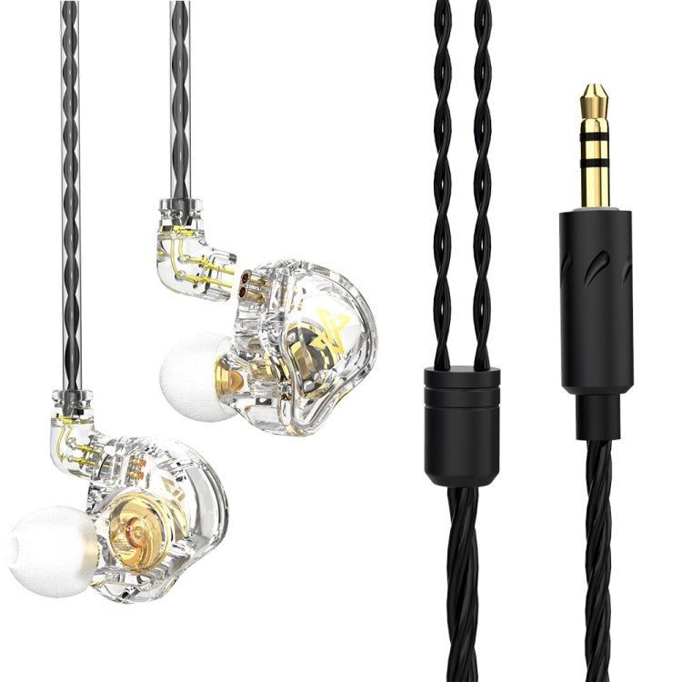 QKZ AK6 MAX Subwoofer dinamico in-ear con controllo a filo, Standard Version, with Mic Version