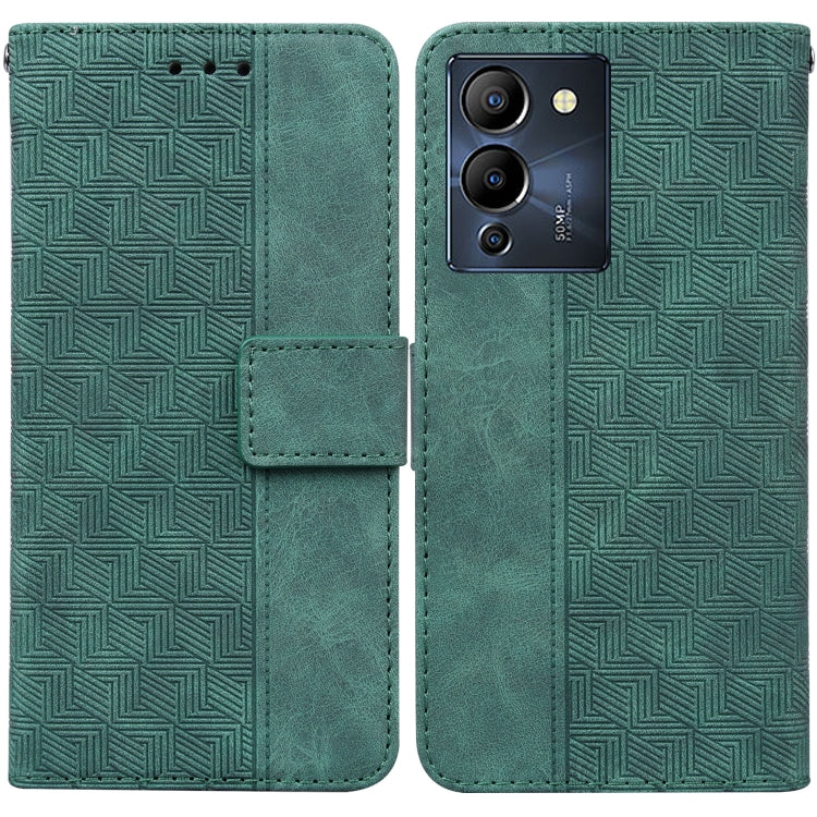 Custodia per telefono in pelle goffrata geometrica, For Infinix Note 12 G96/X670, For Tecno Camon 19, For Tecno Camon 19 Pro 5G, For Tecno Pova 3 LE7