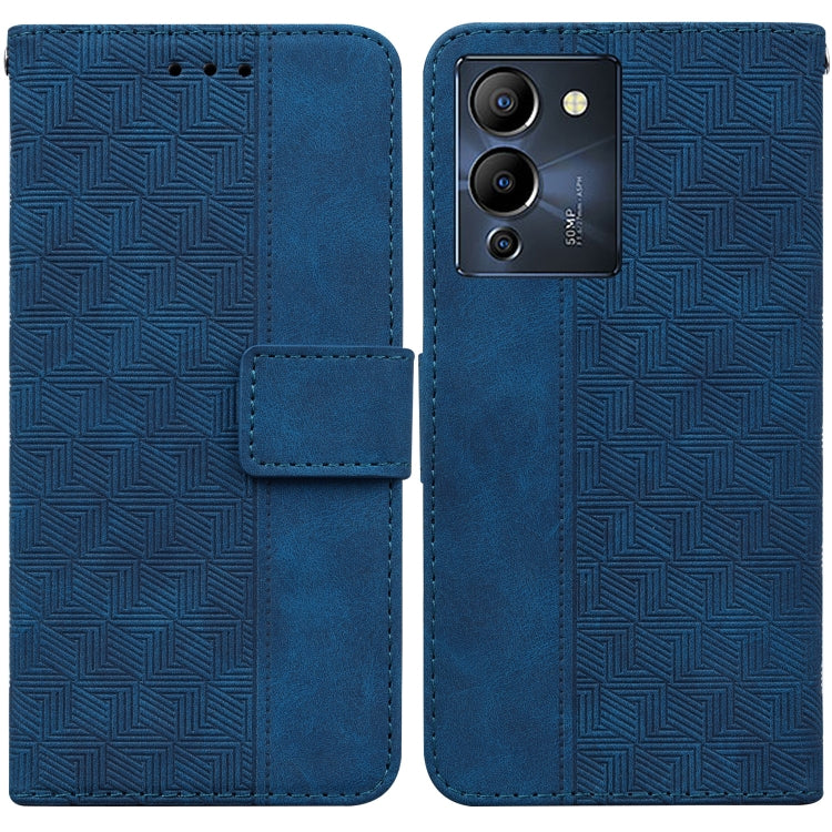 Custodia per telefono in pelle goffrata geometrica, For Infinix Note 12 G96/X670, For Tecno Camon 19, For Tecno Camon 19 Pro 5G, For Tecno Pova 3 LE7