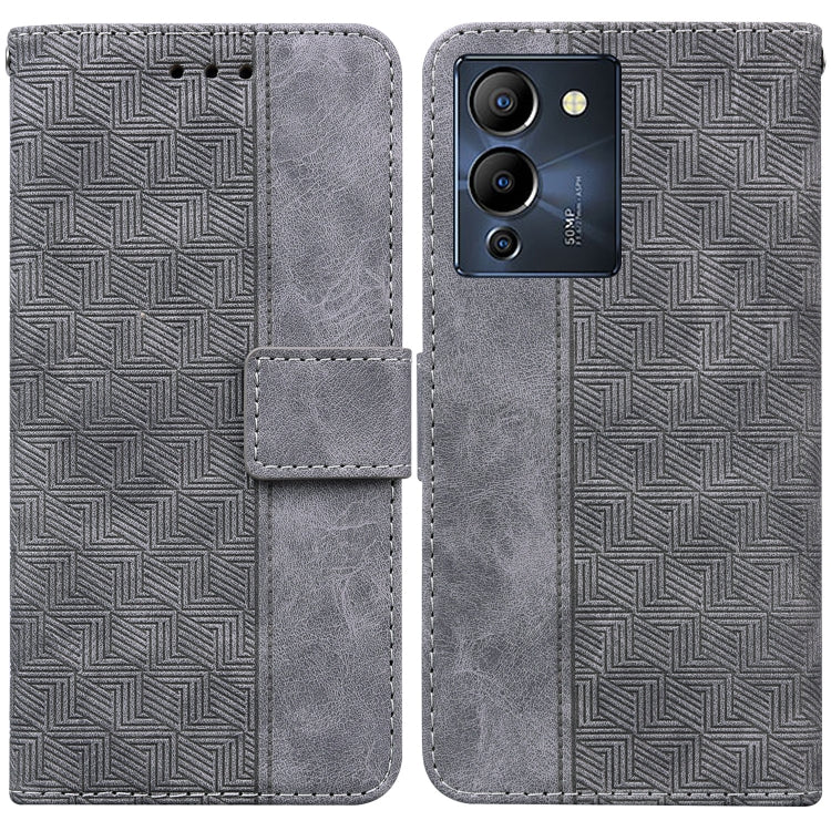 Custodia per telefono in pelle goffrata geometrica, For Infinix Note 12 G96/X670, For Tecno Camon 19, For Tecno Camon 19 Pro 5G, For Tecno Pova 3 LE7