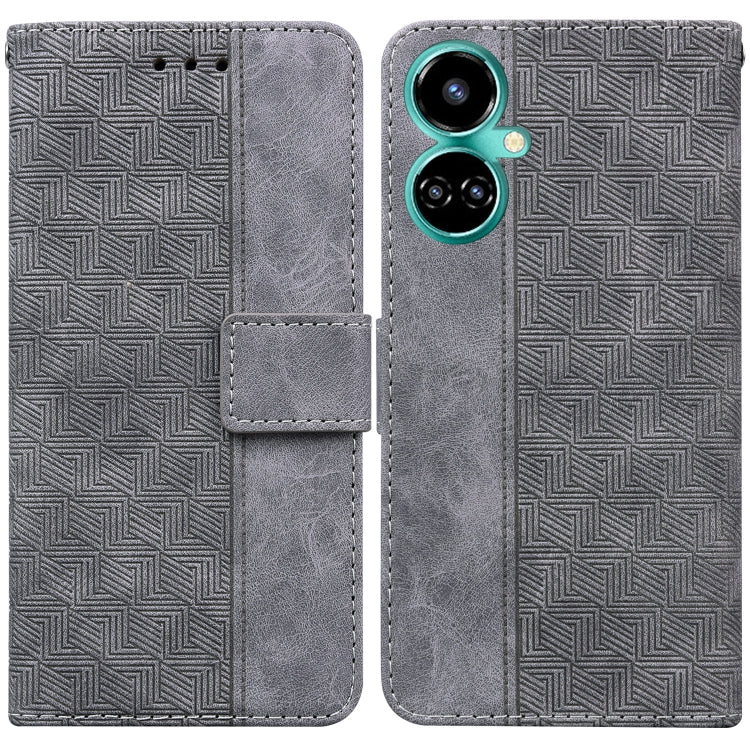 Custodia per telefono in pelle goffrata geometrica, For Infinix Note 12 G96/X670, For Tecno Camon 19, For Tecno Camon 19 Pro 5G, For Tecno Pova 3 LE7