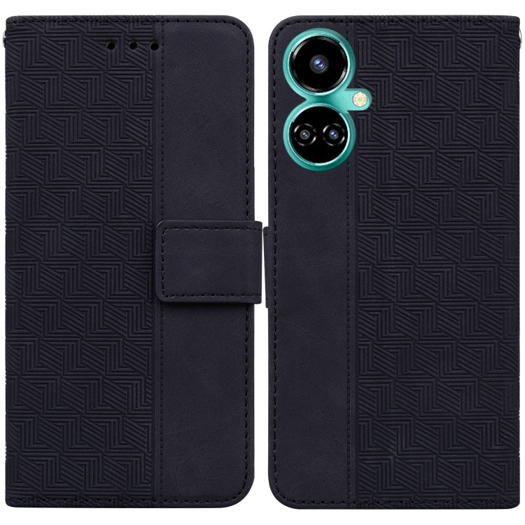 Custodia per telefono in pelle goffrata geometrica, For Infinix Note 12 G96/X670, For Tecno Camon 19, For Tecno Camon 19 Pro 5G, For Tecno Pova 3 LE7