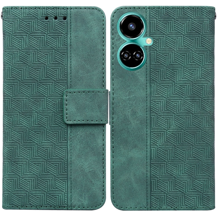 Custodia per telefono in pelle goffrata geometrica, For Infinix Note 12 G96/X670, For Tecno Camon 19, For Tecno Camon 19 Pro 5G, For Tecno Pova 3 LE7