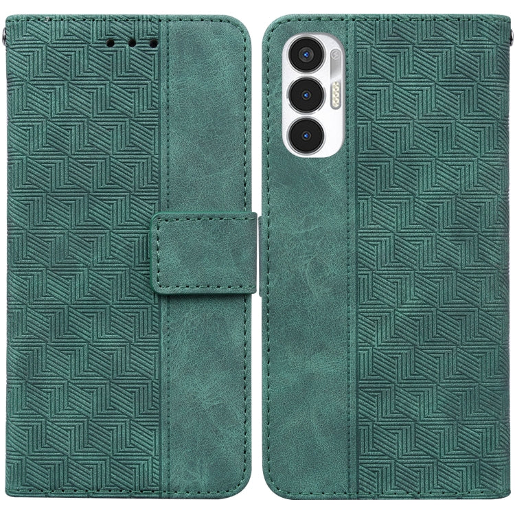 Custodia per telefono in pelle goffrata geometrica, For Infinix Note 12 G96/X670, For Tecno Camon 19, For Tecno Camon 19 Pro 5G, For Tecno Pova 3 LE7