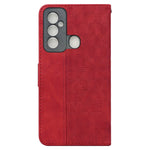 Custodia per telefono in pelle goffrata geometrica, For Tecno Spark 6 GO, For Motorola Moto G62 5G, For Tecno Pop 6 No Fingerprints, For OPPO A57 2022 4G