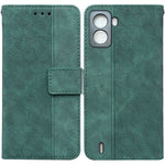 Custodia per telefono in pelle goffrata geometrica, For Tecno Spark 6 GO, For Motorola Moto G62 5G, For Tecno Pop 6 No Fingerprints, For OPPO A57 2022 4G