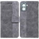 Custodia per telefono in pelle goffrata geometrica, For Tecno Spark 6 GO, For Motorola Moto G62 5G, For Tecno Pop 6 No Fingerprints, For OPPO A57 2022 4G