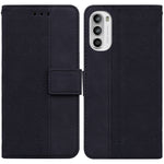 Custodia per telefono in pelle goffrata geometrica, For Tecno Spark 6 GO, For Motorola Moto G62 5G, For Tecno Pop 6 No Fingerprints, For OPPO A57 2022 4G
