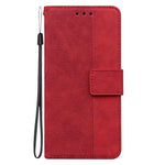 Custodia per telefono in pelle goffrata geometrica, For Nokia C2 2nd Edition, For Nokia C21, For Nokia G11 Plus