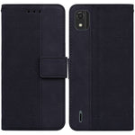 Custodia per telefono in pelle goffrata geometrica, For Nokia C2 2nd Edition, For Nokia C21, For Nokia G11 Plus
