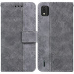 Custodia per telefono in pelle goffrata geometrica, For Nokia C2 2nd Edition, For Nokia C21, For Nokia G11 Plus