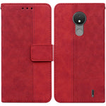 Custodia per telefono in pelle goffrata geometrica, For Nokia C2 2nd Edition, For Nokia C21, For Nokia G11 Plus
