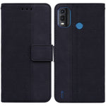 Custodia per telefono in pelle goffrata geometrica, For Nokia C2 2nd Edition, For Nokia C21, For Nokia G11 Plus