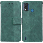 Custodia per telefono in pelle goffrata geometrica, For Nokia C2 2nd Edition, For Nokia C21, For Nokia G11 Plus