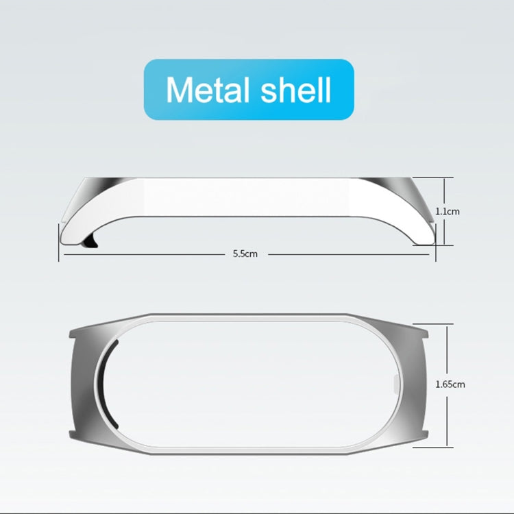 Cinturino in metallo milanese, For Xiaomi Mi Band 7