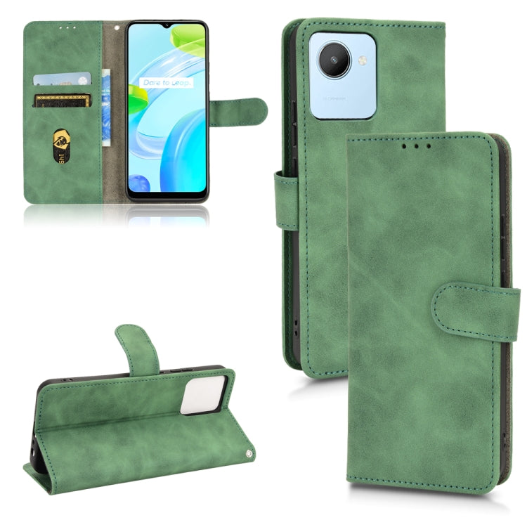 Custodia per telefono in pelle con vibrazione magnetica Skin Feel, For Realme C30 4G, For vivo X70, For vivo X80