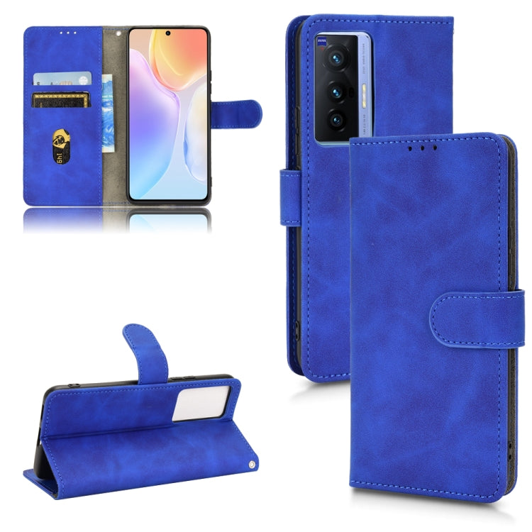 Custodia per telefono in pelle con vibrazione magnetica Skin Feel, For Realme C30 4G, For vivo X70, For vivo X80