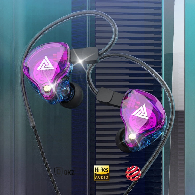 QKZ VK4 In-Ear Subwoofer HiFi Auricolare con controllo a filo con microfono