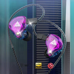 QKZ VK4 In-Ear Subwoofer HiFi Auricolare con controllo a filo con microfono