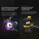 QKZ VK4 In-Ear Subwoofer HiFi Auricolare con controllo a filo con microfono