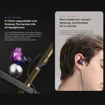 QKZ VK4 In-Ear Subwoofer HiFi Auricolare con controllo a filo con microfono