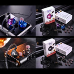 QKZ VK4 In-Ear Subwoofer HiFi Auricolare con controllo a filo con microfono