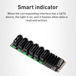 Adattatore M2 M-EKY PCIE 3.0 a SATA 6G