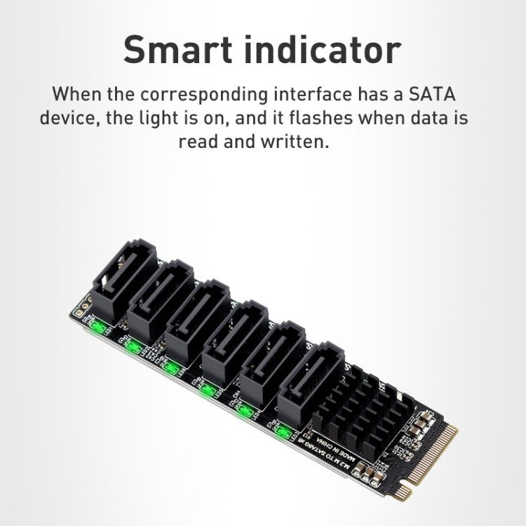 Adattatore M2 M-EKY PCIE 3.0 a SATA 6G