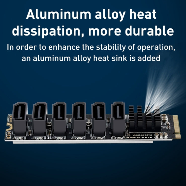 Adattatore M2 M-EKY PCIE 3.0 a SATA 6G