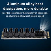 Adattatore M2 M-EKY PCIE 3.0 a SATA 6G
