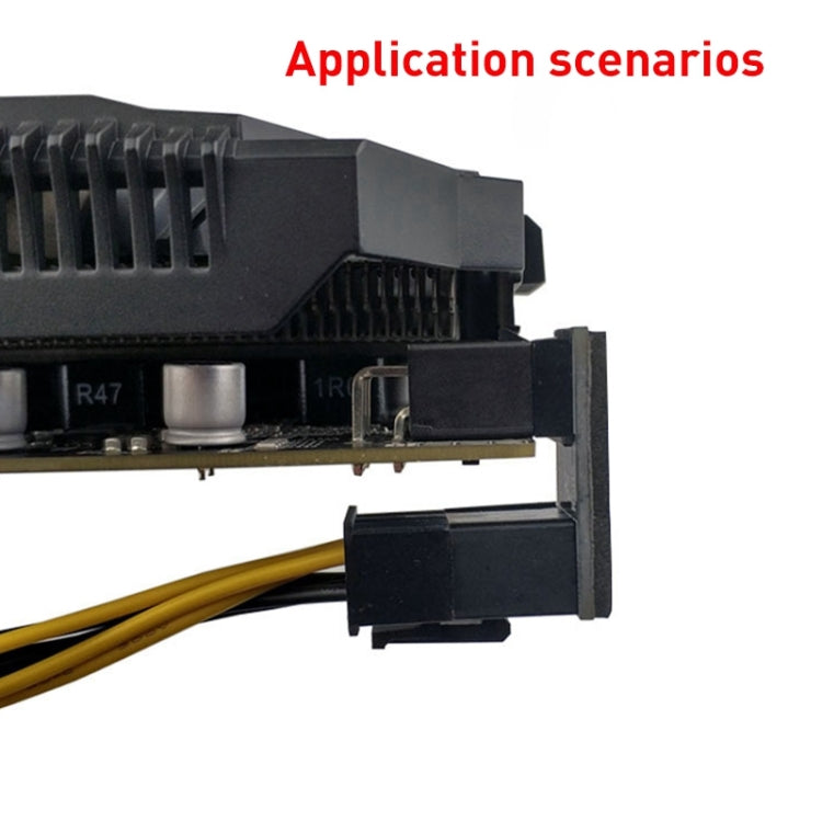10 PCS ATX 8 pin femmina a 8 pin maschio adattatore angolato a 180 gradi, modello:, PH36A, PH36B, PH38A, PH38B