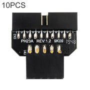 Scheda madre da 10 PC USB 2.0 da 9 pin a USB 3.0 Adattatore connettore plug-in da 19 pin, PH23A, PH23B