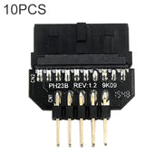 Scheda madre da 10 PC USB 2.0 da 9 pin a USB 3.0 Adattatore connettore plug-in da 19 pin, PH23A, PH23B