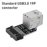 Convertitore adattatore da 10 pin a doppio USB 3.0 da 10 PC, PH21, PH22, PH22C