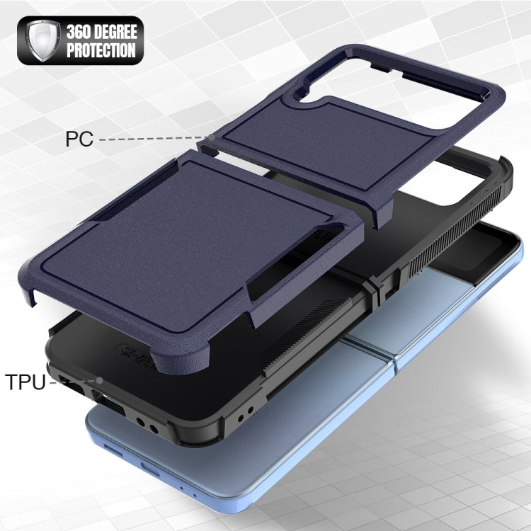 Custodia per telefono PC + TPU, For Samsung Galaxy Z Flip4