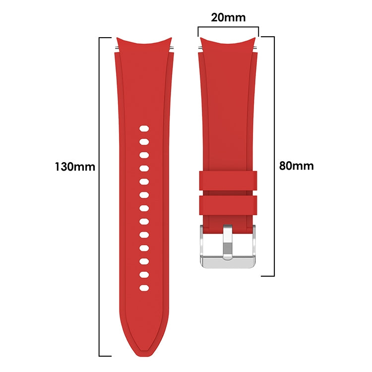 Cinturino in silicone da mm, For Samsung Galaxy Watch 5 40mm, For Samsung Galaxy Watch 5 Pro 45mm