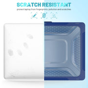 Custodia protettiva per laptop a nido d'ape PC + TPU, For MacBook Pro 14.2 inch A2442 2021