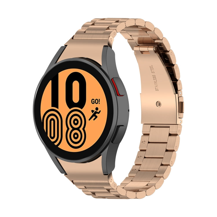 Cinturino in acciaio a tre ceppi, For Samsung Galaxy Watch 5 40mm, For Samsung Galaxy Watch 5 Pro 45mm