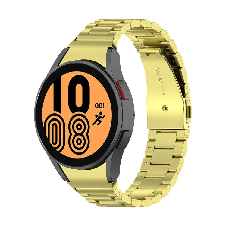 Cinturino in acciaio a tre ceppi, For Samsung Galaxy Watch 5 40mm, For Samsung Galaxy Watch 5 Pro 45mm
