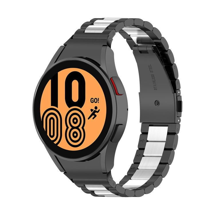 Cinturino in acciaio a tre ceppi, For Samsung Galaxy Watch 5 40mm, For Samsung Galaxy Watch 5 Pro 45mm