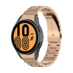 Cinturino in acciaio a tre ceppi, For Samsung Galaxy Watch 5 40mm, For Samsung Galaxy Watch 5 Pro 45mm