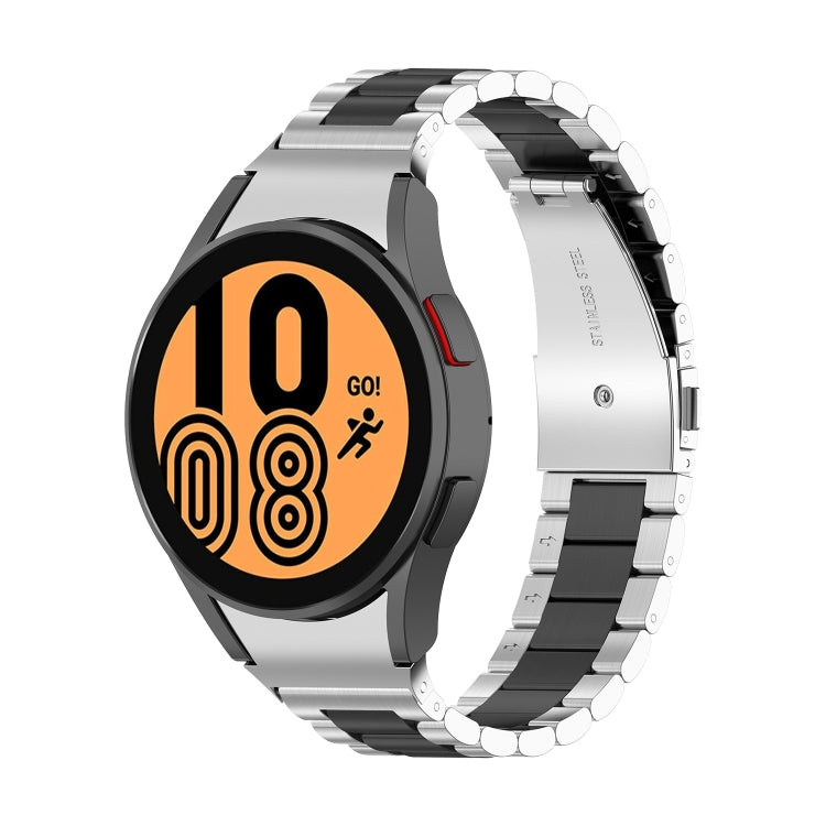 Cinturino in acciaio a tre ceppi, For Samsung Galaxy Watch 5 40mm, For Samsung Galaxy Watch 5 Pro 45mm