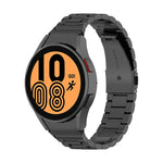 Cinturino in acciaio a tre ceppi, For Samsung Galaxy Watch 5 40mm, For Samsung Galaxy Watch 5 Pro 45mm